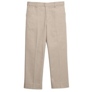 Classroom Boys Adjustable Waist Flat Front Pant - 50362 - Khaki
